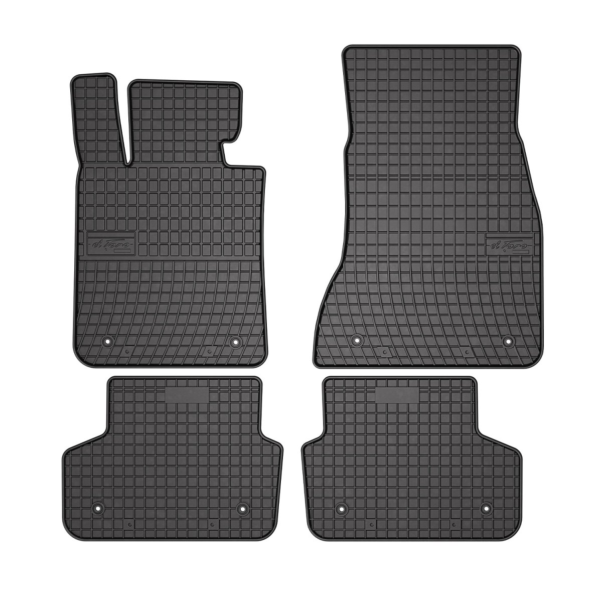BMW 5 Series G30 Floor Mats - Omac - El Toro - Black - '17-'23